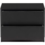 WOOOD Crni TV set od masivnog bora 206x40 cm Finca – | shoptok.hr