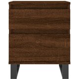  Noćni ormarići 2 kom boja hrasta 40x35x50 cm konstruirano drvo | shoptok.hr