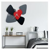 WALLXPERT dekorativni metalni zidni sat asr 3 multicolor | ePonuda.com