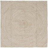  Tepisi za područja Prirodna i bijela 120 x 120 cm Juta | shoptok.hr