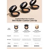 JUNG SAEM MOOL Essential Skin Nuder Cushion vlažilni make-up v gobici + nadomestno polnilo odtenek Pink Light 2x14 g | Shoptok.si