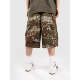 Empyre Ultra Loose Graf Camo Cargo Kratke hlace green | Shoptok.si