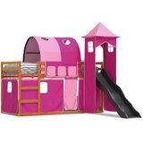  The living store pograd s toboganom in zavesami roza 90x190 cm - pograd, (21490290) | Shoptok.si
