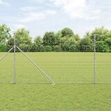 vidaXL field fence 1.5x25 m galvanizirano jeklo | Shoptok.si