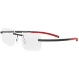 Flex Grey Geometric Eyeglasses - ONE SIZE (55)