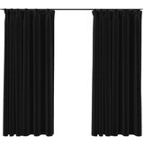  Zavjese za zamračivanje s kukama 2 kom antracit 140 x 175 cm | shoptok.hr