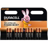 Duracell Baterije AAA Plus Power Boost 10 kosov, (5000547265) | Shoptok.si