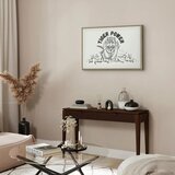  Slika - Tiger Power (1 Part) Wide 60x40 U prirodnom drvenom okviru | shoptok.hr
