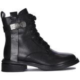 Maciejka Botki Damskie Skórzane Crna | shoptok.hr