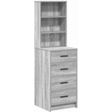  Highboard Sivi hrast sonoma 40 x 41 x 135 cm Konstruirano drvo | shoptok.hr