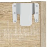  Zidni ormarić za cipele boja hrasta 60 x 18 x 90 cm drveni | shoptok.hr