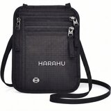  Muška Crossbody Torba s RFID HARAHU Venture - Crna KP40357 Cijene