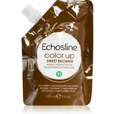 EchosLine Color Up Bonding maska s hranjivim učinkom nijansa Sweet Brownie 150 ml