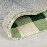 Flair Rugs zelena/vijolična ročno tkana volnena preproga 120x170 cm kai wool border – | Shoptok.si