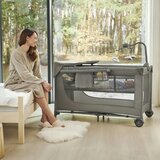Kinderkraft Potovalna posteljica z dodatki 3v1 Joy 2, bež | Shoptok.si