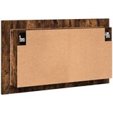 vidaXL LED kopalniška omarica z ogledalom dim. hrast 80x12x45 akril | Shoptok.si