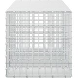 Gabion s žicom debljine 3,5 mm i mrežom 5x10 cm 400x50x50 cm | shoptok.hr