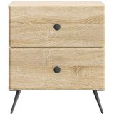  Noćni ormar Hrast sonoma 43 x 34 5 x 47 5 cm Konstruirano drvo | shoptok.hr