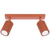  Sollux SL.1637 - Spot svetiljka KARBON 2xGU10/10W/230V narandžasta | Eponuda.com