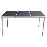 Vrtni stol 150 x 90 x 74 cm crni čelični | shoptok.hr