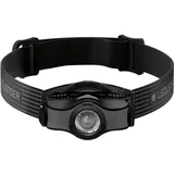 MH3 - LED prigušiva čelna lampa LED/1xAA IP54 200 lm 35 h crna