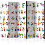  Paravan u 5 dijelova - Cartoon Pets II [Room Dividers] 225x172 | shoptok.hr