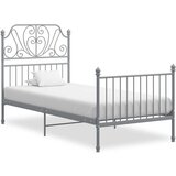  okvir za krevet sivi metalni 100 x 200 cm | shoptok.hr