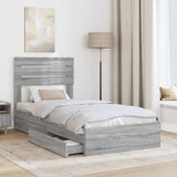  s od storage Siva Sonoma 100 x 200 cm Konstruirano drvo | shoptok.hr