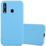 Cadorabo Ohišje, združljiv s Samsungom v Candy Blue - Zaščitni pokrov iz fleksibilnega silikona TPU, (20570161) Cene