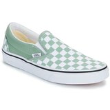 Vans Slips on Classic Slip-On COLOR THEORY CHECKERBOARD ICEBERG GREEN Zelena Cene