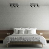  LED RGBW prigušiva kupatilska ugradna spot lampa TURYN 3xGU10/6W/230V IP44 crna | Eponuda.com