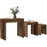  Gnezdeći Kafić 3 pcs Staro drvo 60 x 35 x 56 cm | shoptok.hr