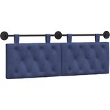  Držeće uzglavlje Zidne Policijska plava 150 x 55 x 7 cm Baršun - Policijska plava 140 cm bez LED | shoptok.hr