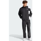 Adidas Športna trenirka črna / off-bela | Shoptok.si