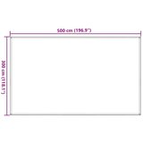vidaXL Preproga za šotor peščena 300x500 cm HDPE | Shoptok.si