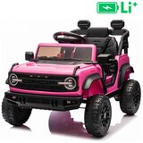 Beneo 11V auto na akumulator Ford Bronco ružičasti, litij-ionska baterija | Shoptok.si