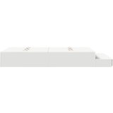 Krevet s ladicama s ladicama Bijelo 120 cm Konstruirano drvo | shoptok.hr