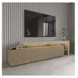 Hanah home TV polica Beliz Travertine Warm Oak | Eponuda.com
