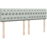  Krevet s oprugama i madracem svjetlosivi 180x200 cm baršunasti | shoptok.hr