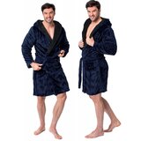 Tutumi Moški kopalni plašč Jordan Navy Black M Cene