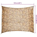  Kamuflažna mreža s torbom za pohranu 729 x 602 cm Pješčana | Shoptok.si