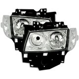 Oem Kristalni farovi Angel Eyes VW Transporter T4 (97-03), Hrom | Eponuda.com