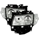 Kristalni farovi Angel Eyes VW Transporter T4 (97-03), Hrom