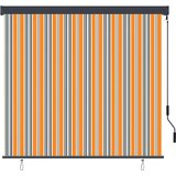 vidaXL Vanjska Roleta Prugasti Žuta i plava 180 x 250 cm tkanina | shoptok.hr