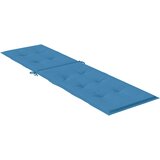  Jastuk za ležaljku prošarani plavi (75 + 105) x 50 x 4 cm | Eponuda.com