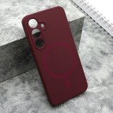 Maska FLEX MagSafe za Samsung S921B Galaxy S24 5G/ bordo