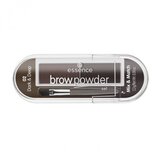 Essence Brow Powder Set paletka senčil za obrvi 2,3 g odtenek 02 Dark & Deep za ženske Cene