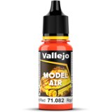 Vallejo Model Air 082 Fluorescent Red - 17 ml | Shoptok.si