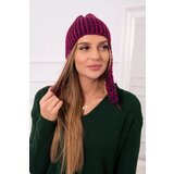 Women&#039;s long eared cap Jana K314 fuchsia + black cijene