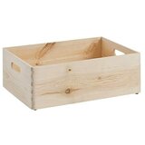 ZELLER Kutija za slaganje (D x Š x V: 40 x 30 x 15 cm, M, Crnogorično drvo) ZELLER Kutija za slaganje (D x Š x V: 40 x 30 x 15 cm, M, Crnogorično drvo) Slike